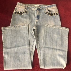 Boston Proper Bedazzled Jean